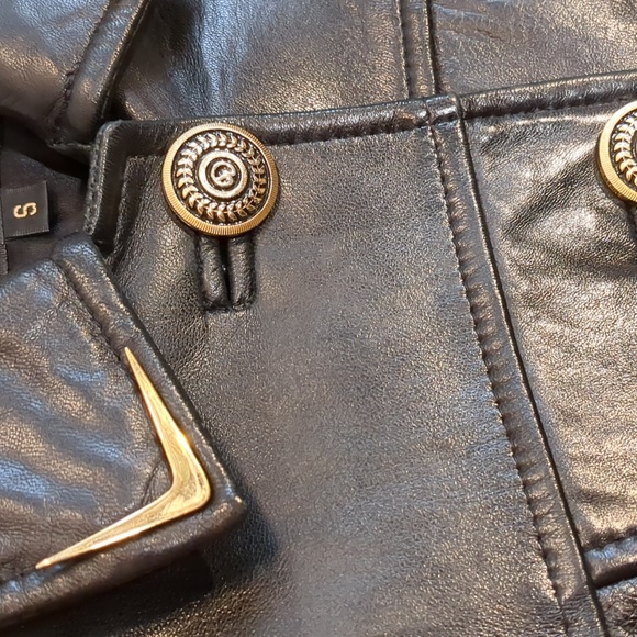 Leather Jacket, St. Johns Marie Gray, S, black - Picture 4 of 13